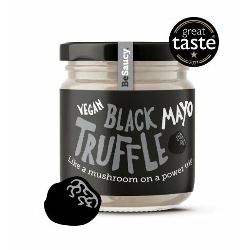 BeSaucy Vegan Black Truffle Mayonnaise 180g