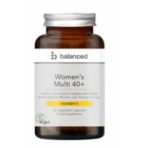 Women's Multi Vitamin 40+ 30 Veggie Caps - Reusable Bottle